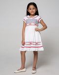 Donita Casual White W Colar