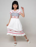 Donita Casual White W Colar