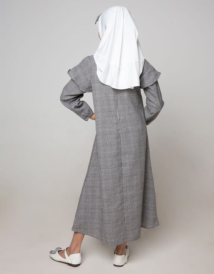 Donita Muslim Dress Kotak-Kotak