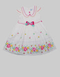 Donita Casual Dress Embroiderry Flower