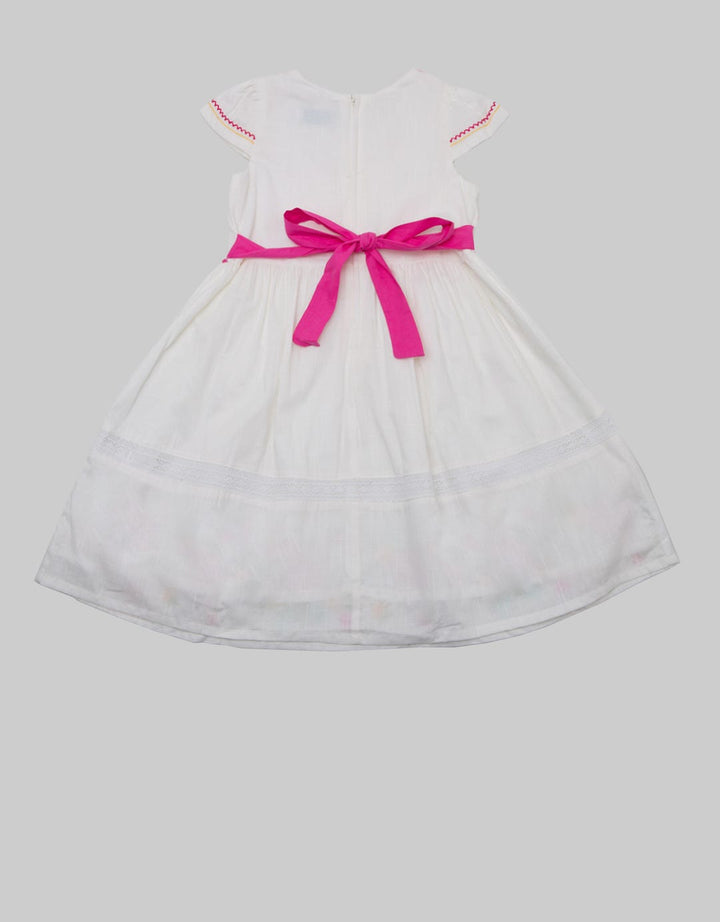 Donita Casual Dress Embroiderry Flower