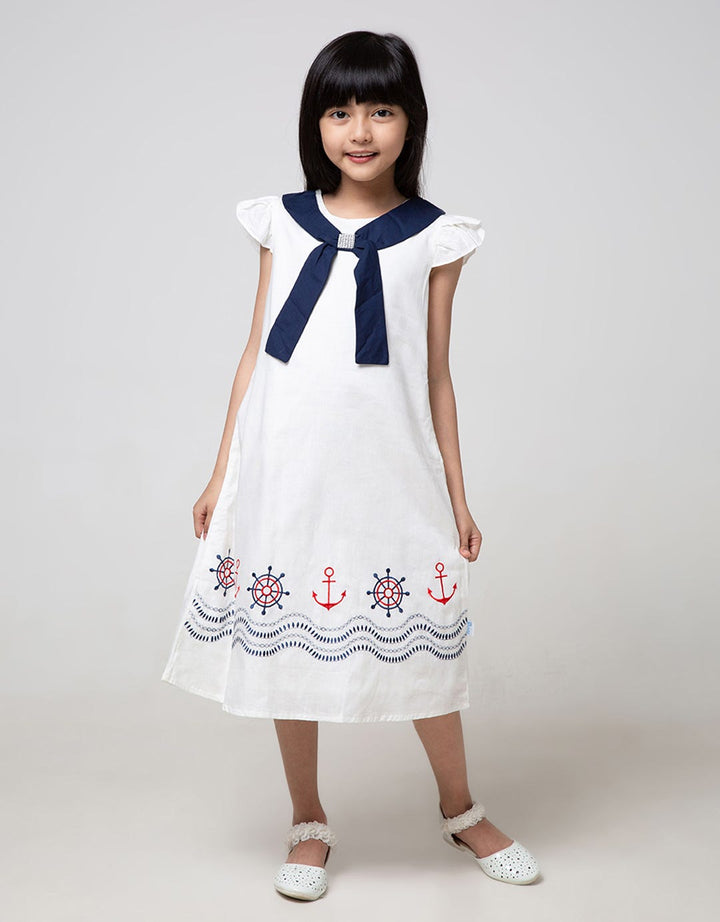 Donita Casual Navy Print