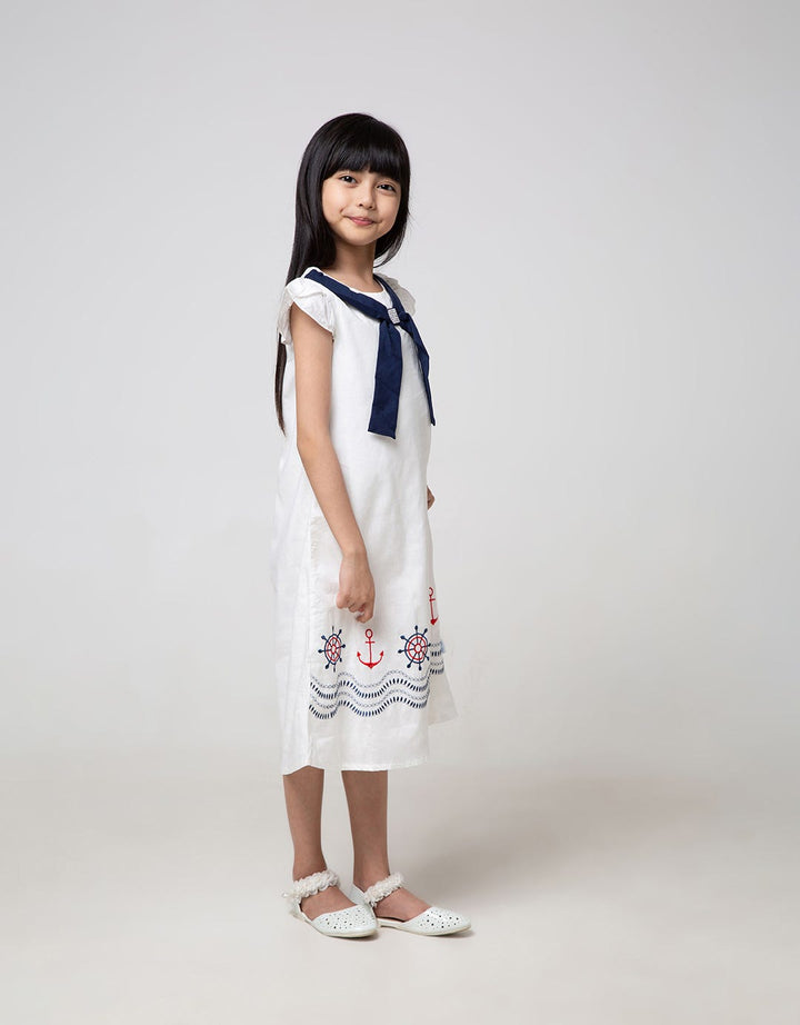 Donita Casual Navy Print