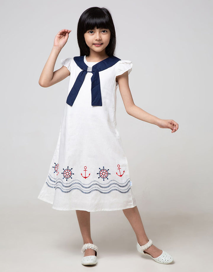 Donita Casual Navy Print