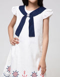 Donita Casual Navy Print