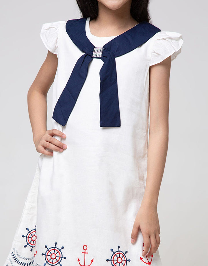 Donita Casual Navy Print