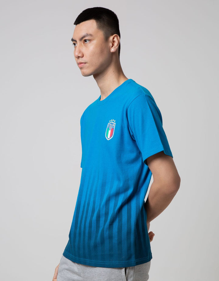 T Zone Short Sleeve T-Shirt Football Italia