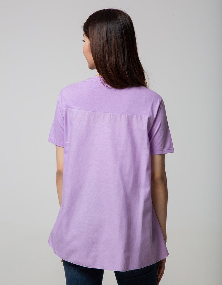 Disney Dlish Mickey Head Sprinkles Short Sleeve Blouse Tee