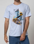 T Zone Short Sleeve T-Shirt Batman Pen