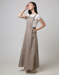 Ultraviolet Pinafore Dress Check