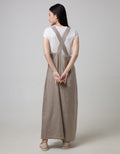 Ultraviolet Pinafore Dress Check