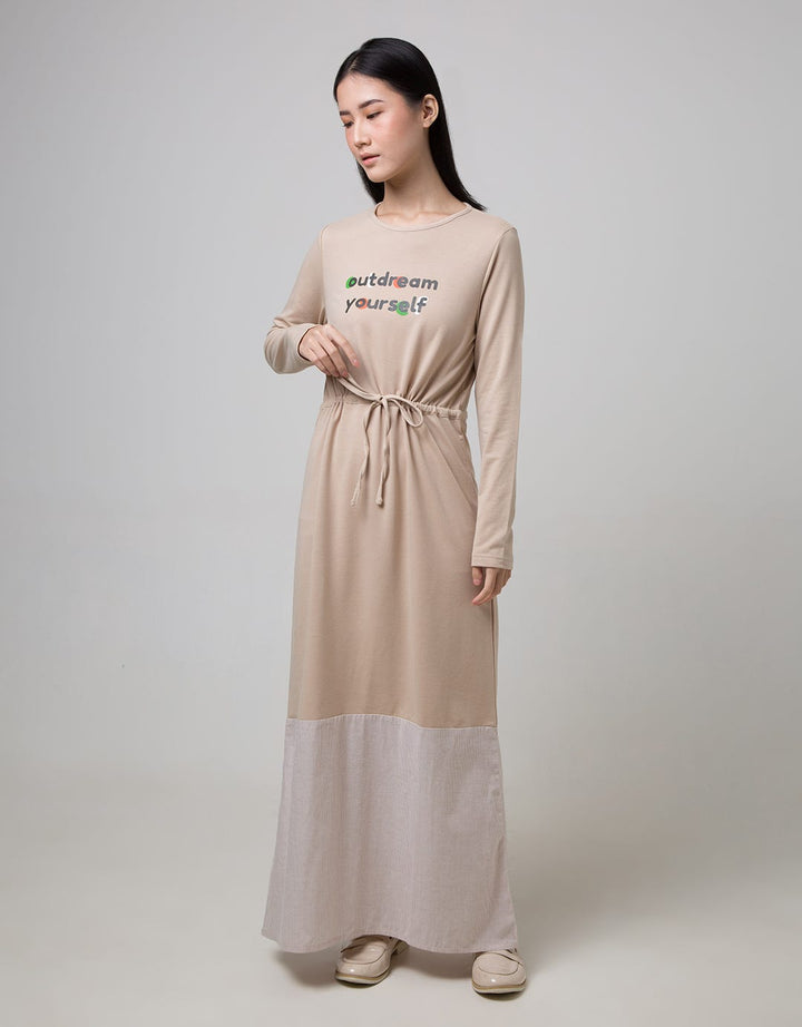 Ultraviolet Printed Maxi Dress