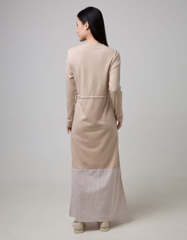 Ultraviolet Printed Maxi Dress