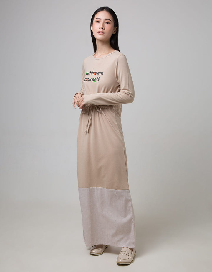 Ultraviolet Printed Maxi Dress