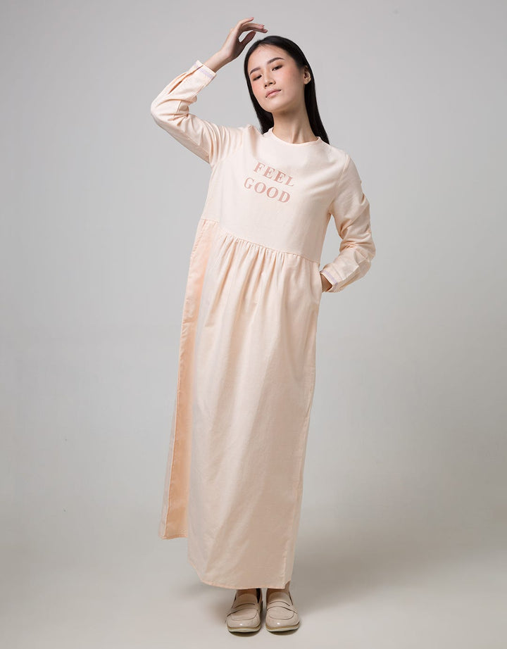Ultraviolet Printed Maxi Dress