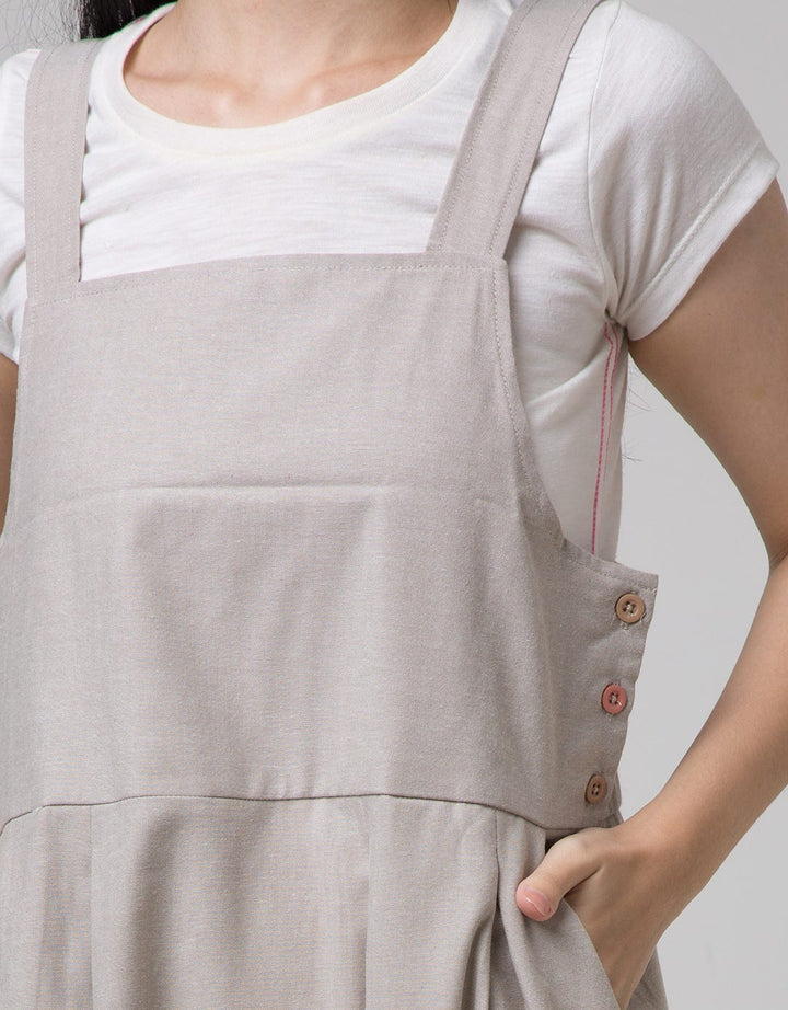 Ultraviolet Pinafore Dress