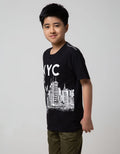 Nevada Kids Short Sleeve T-Shirt Short Sleeve Nyc Monokrome