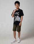 Nevada Kids Short Sleeve T-Shirt Short Sleeve Nyc Monokrome