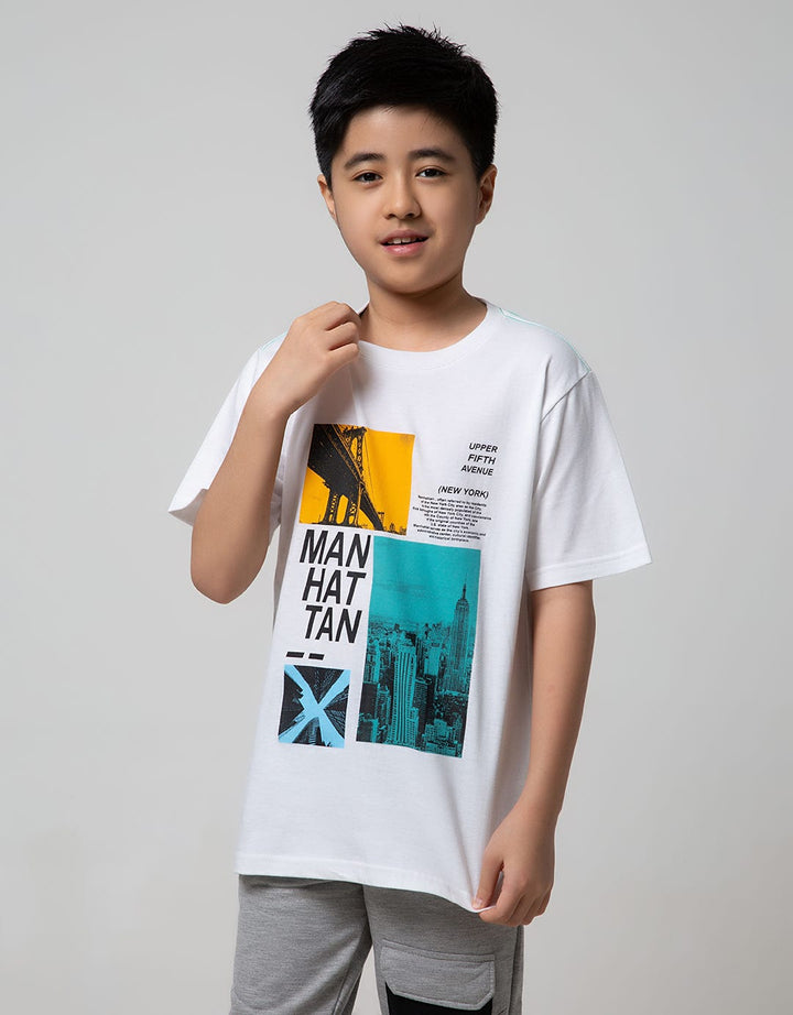 Nevada Kids Short Sleeve T-Shirt Short Sleeve Manhattan