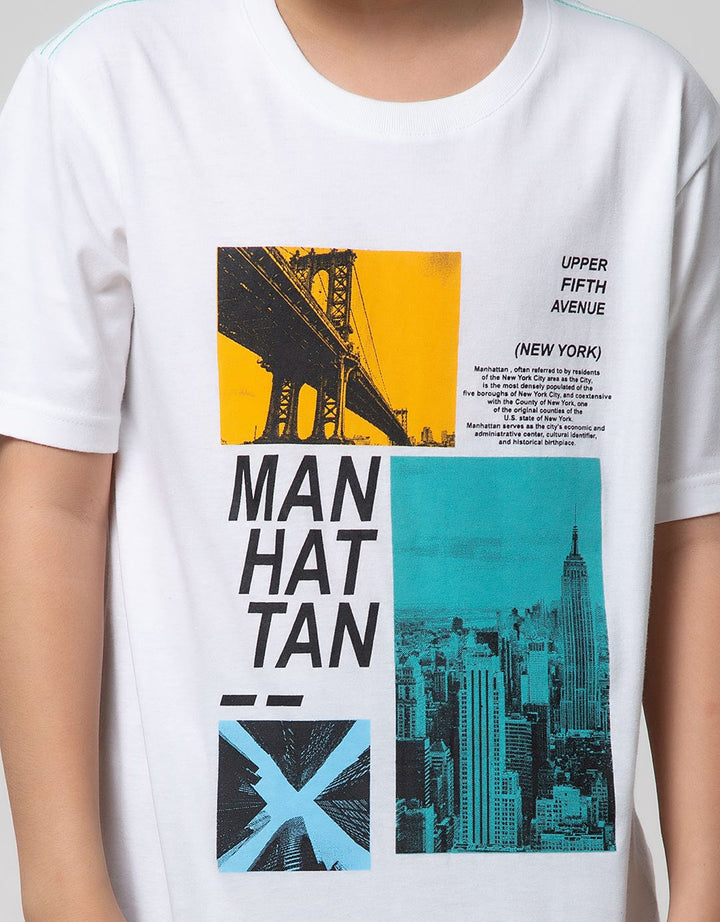 Nevada Kids Short Sleeve T-Shirt Short Sleeve Manhattan