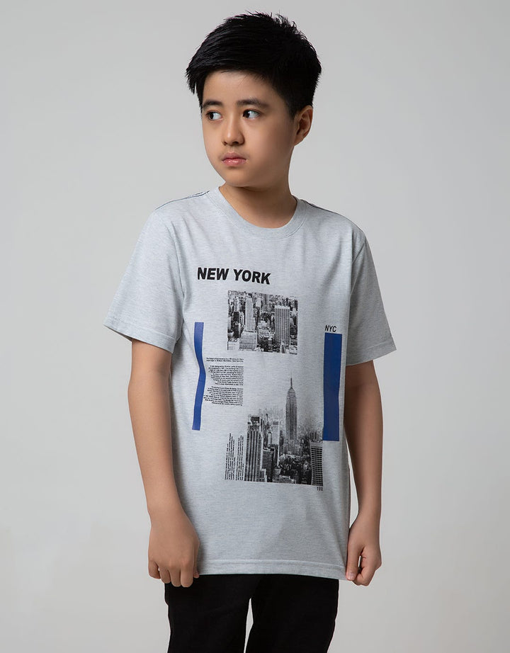 Nevada Kids Short Sleeve T-Shirt Short Sleeve Ny Collage