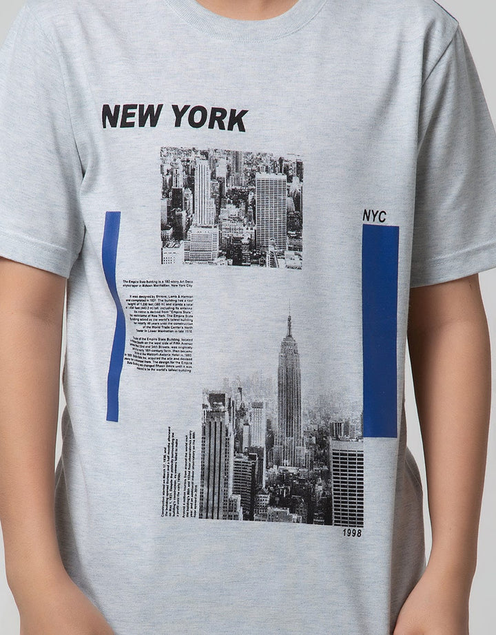 Nevada Kids Short Sleeve T-Shirt Short Sleeve Ny Collage