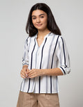 Connexion 34 Blouse Stripe Comba