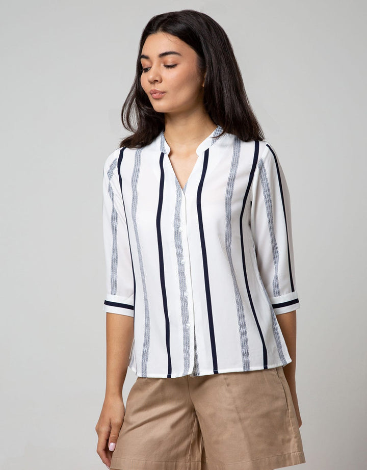 Connexion 34 Blouse Stripe Comba