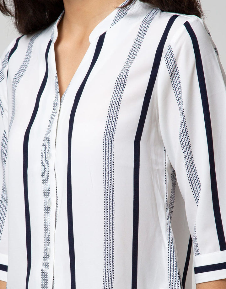 Connexion 34 Blouse Stripe Comba