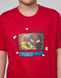 Marvel Spider-Man Kaos Anak Laki-Laki Hologram Speak Up
