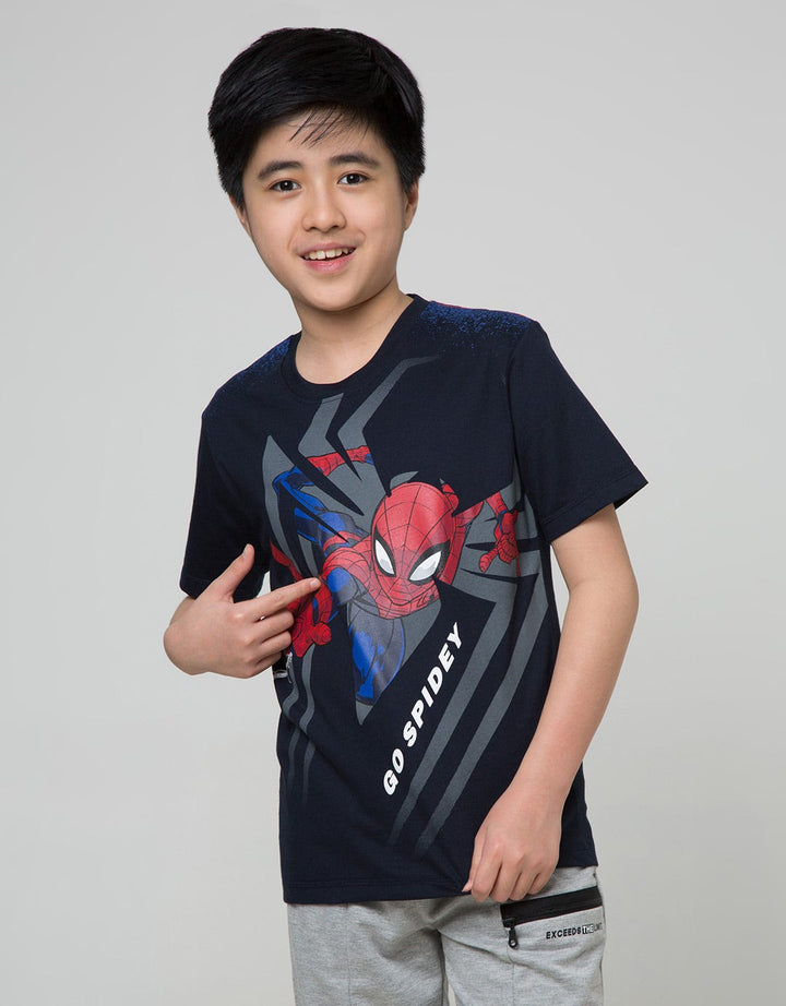 Marvel Spider-Man Fly Laba Splash Short Sleeve T-Shirt