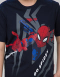 Marvel Spider-Man Fly Laba Splash Short Sleeve T-Shirt