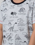 Little M Short Sleeve T-Shirt Fullprint Dino