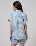 Nevada Short Sleeve Pyjama Shorts Stripe Lollies