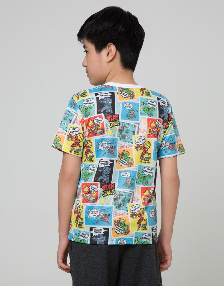 Marvel  Avengers Kaos Anak Laki-Laki Print Cartoon Speak