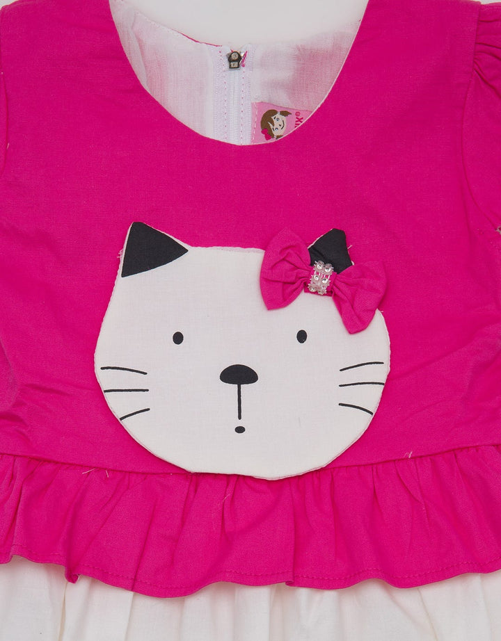 Two Mix Dress Sablon Kawanan Kucing