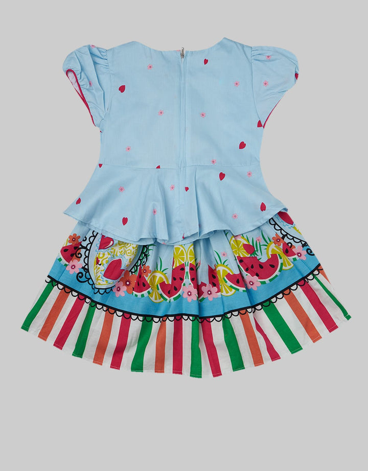Two Mix Printing Suit
