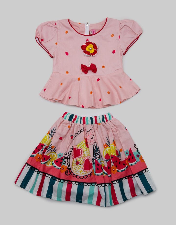 Two Mix Printing Suit