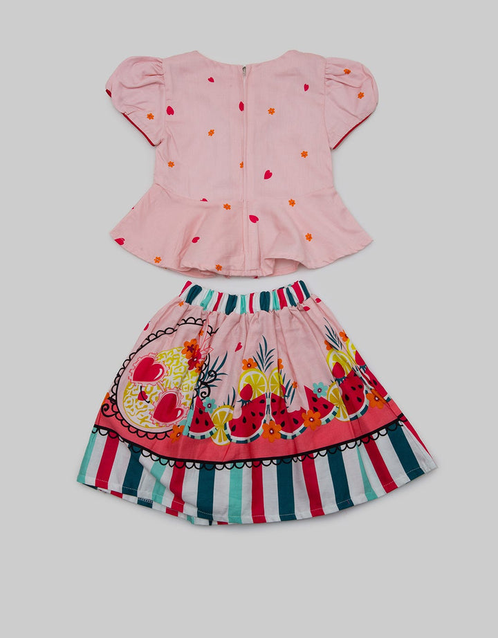 Two Mix Printing Suit
