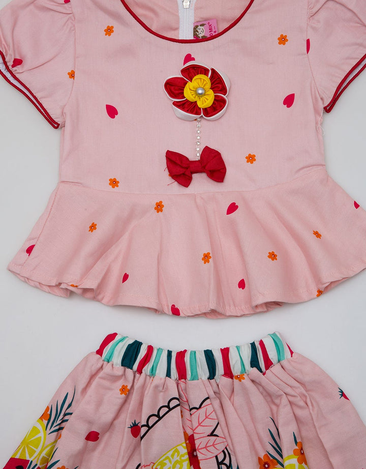 Two Mix Printing Suit