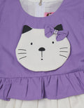 Two Mix Dress Sablon Kawanan Kucing