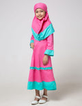 Two Mix Dress Muslim Ribbon