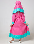 Two Mix Dress Muslim Ribbon