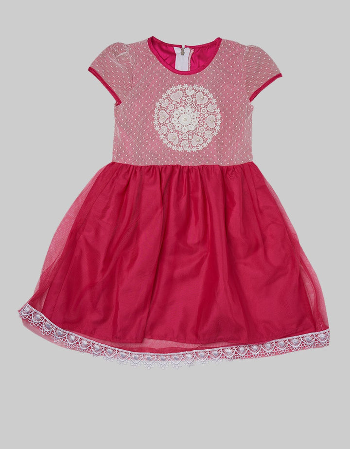 Two Mix Dress Lace Application