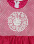 Two Mix Dress Lace Application