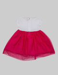 Two Mix Dress Baby Tile Bunga Pink