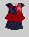 Two Mix Top Pants Vest Zig