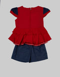 Two Mix Top Pants Vest Zig