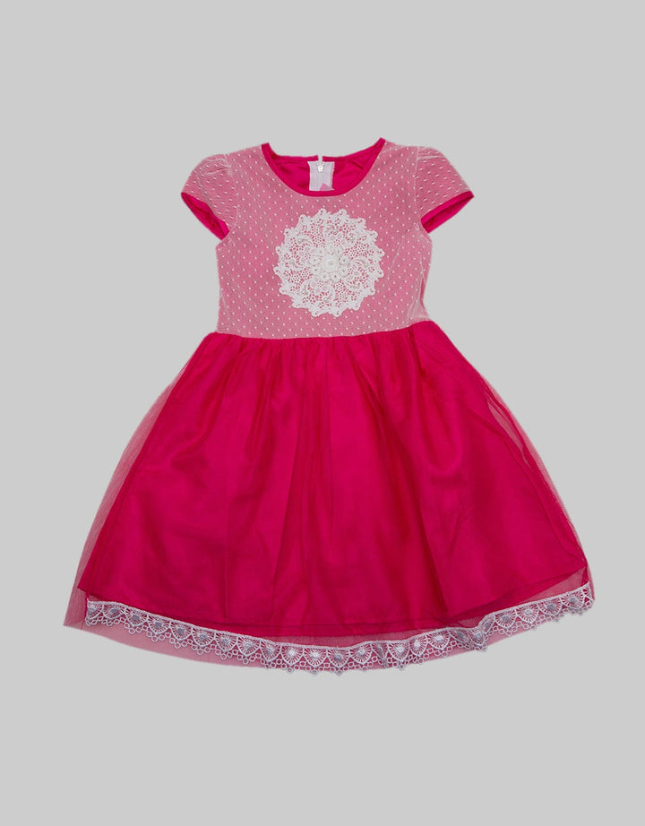 Two Mix Dress Lace Application