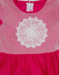 Two Mix Dress Lace Application